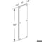 Prime-Line Door Push Plate, 4 in. x 16 in., Stainless (Single Pack) J 4626 - alternate 2